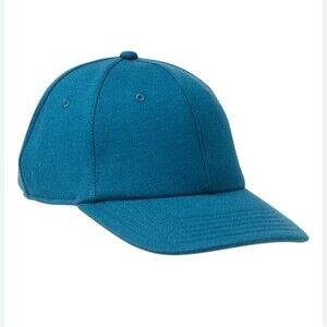 Athleta Women's One Size Blue TRIUMPH Kinetic Baseball Cap Sardinia Blue Knit